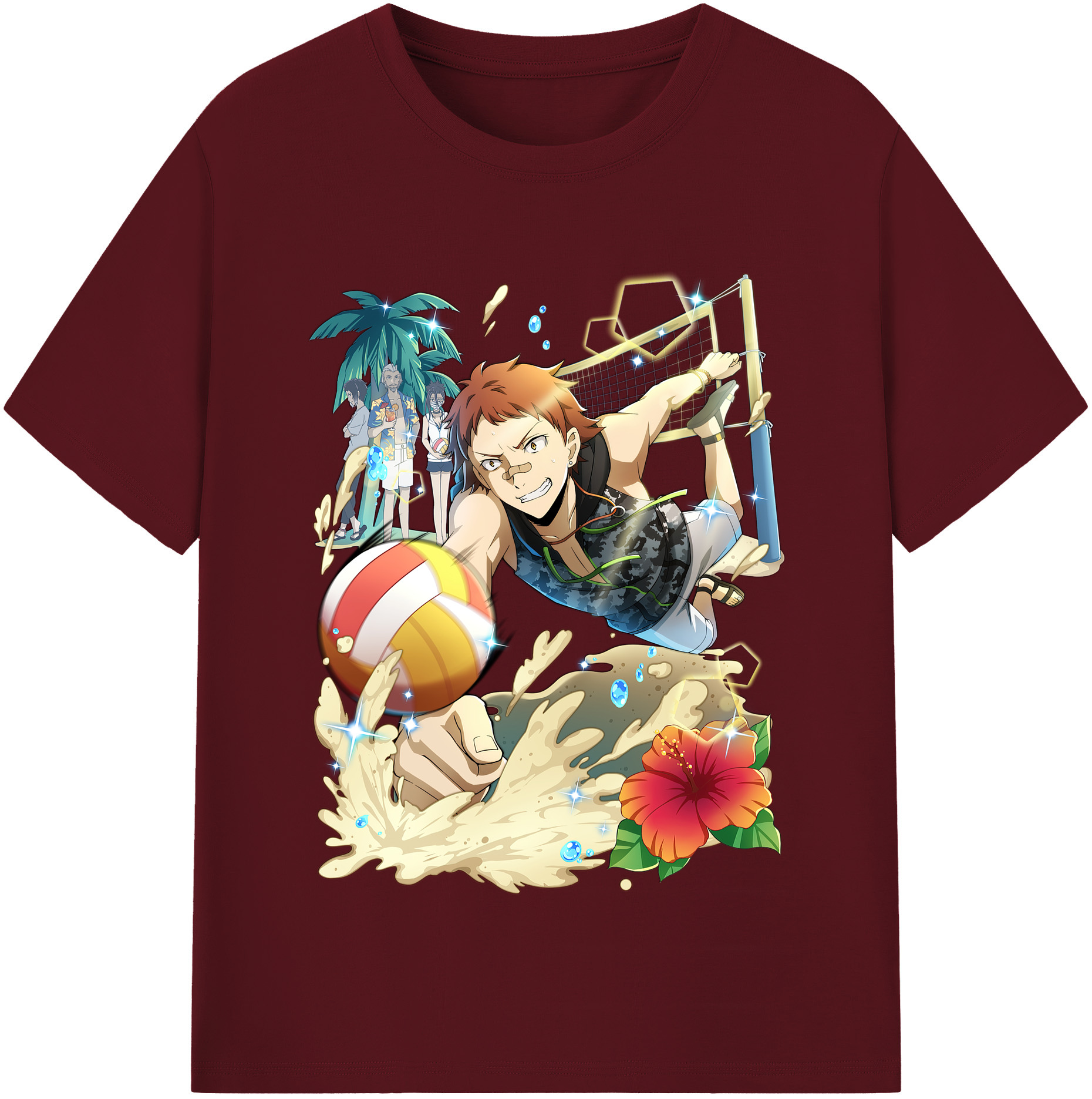（画像用） 文豪ストレイドッグス Bungo Stray Dogs 綿100％半袖Tシャツ（フロントプリント）